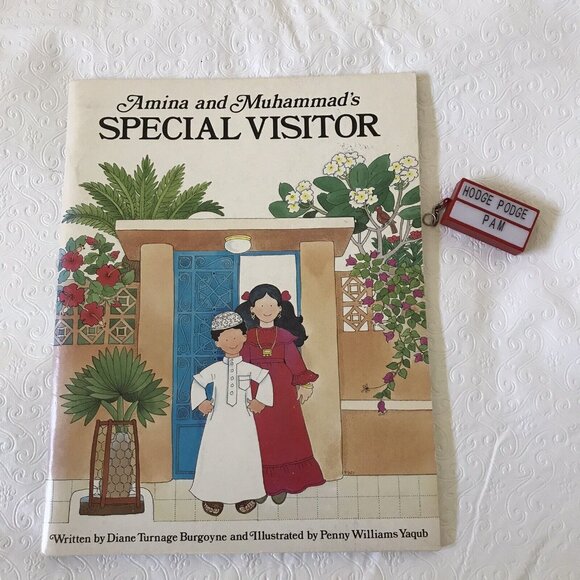 Amina and Muhammads Special Visitor Paperback 1982 Middle East Culture Awareness - Picture 8 of 9